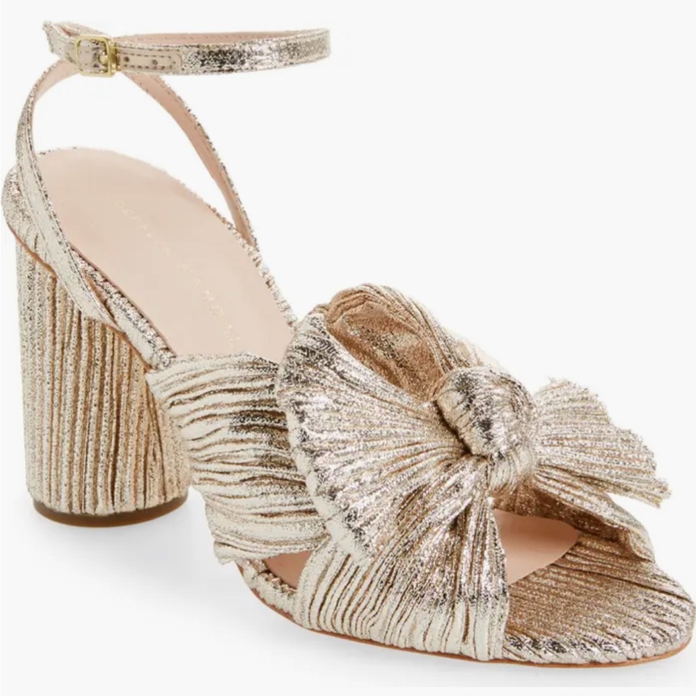 Loeffler Randall Camellia Knotted Sandal Heel